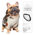 thumbnail image 3 of Haiem Books Key To Knowledge for Winter Dog Hoodie Sweatshirts with Pockets Warm Dog Clothes for Small Dogs Chihuahua-Small, 3 of 7