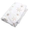 thumbnail image 3 of 35.4in Christmas Tree Skirt Round Shape Soft Comfortable White Christmas Tree Stand Mat for Home Store, 3 of 21
