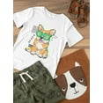 thumbnail image 3 of Corgi Portrait Play With Me T-Shirt Toddler -Image by Shutterstock,  2 Toddler, 3 of 4