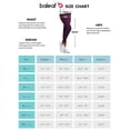 thumbnail image 5 of BALEAF Women's Winter Leggings Fleece Lined Waterproof Thermal Hiking Pants Warm Tights Running Gear Cold Weather Paisley Purple M, 5 of 6