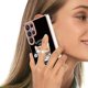 thumbnail image 5 of Funda para Samsung Galaxy S22 Ultra 5G con galvanoplastia de doble cara IMD y soporte para anillo (sonrisa), 5 of 5