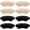 Color 36, variant on 20 Pairs Pale Apricot & Black Heel Pads - Foam Cushion Inserts for Footwear (Shoe Accessories for Men and Women)