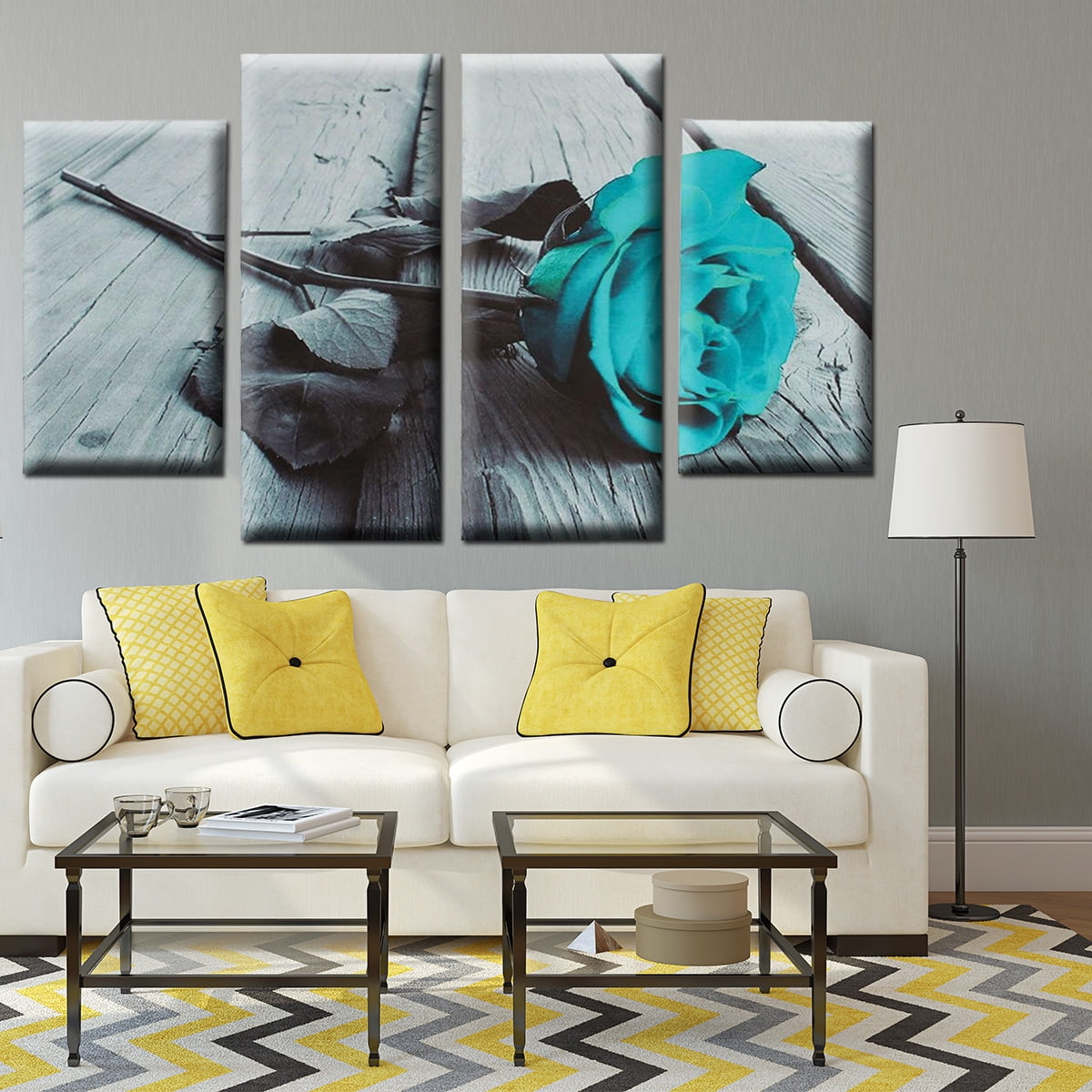 Multi-styles Modern Unframed Abstract Canvas Art Painting Picture