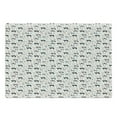 thumbnail image 1 of Cattle Cutting Board, Composition of Graphic Sketch Cattle Animals as Ox Goat Pig and Buffalo, Decorative Tempered Glass Cutting and Serving Board, in 3 Sizes, by Ambesonne, 1 of 2