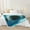 Blue Gray, variant on Erosebridal Blue Pink Shark Sherpa Blanket 90x90, Kawaii Sea Animal Fuzzy Blanket Throw