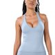 thumbnail image 4 of Yoga Tank Tops para Mujeres Fuera Del Hombro Push-Up Acolchado sin Costuras Espalda Fitness Pilates Transpirable Humedad-Wicking Poliéster, 4 of 9
