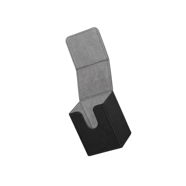 Boîte Organisatrice de Rangement pour Deck de Cartes, Étui de Protection pour Deck, Étui de Collection pour Jeu, Contient 100+ Cartes pour Cartes MTG, Noir