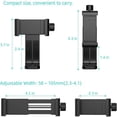 thumbnail image 3 of Clip de trípode para teléfono móvil con rotación de 360 grados, clip horizontal y vertical, accesorios para teléfono móvil con clip en vivo, soporte perezoso, 3 of 3