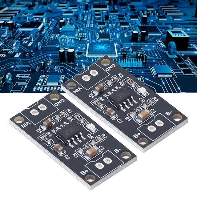 2Pcs 4.5V 1A Charging Module,PCB Board Wear Proof Compact Light Weight Short Circuit Protect NiMH Battery Charging Board Module