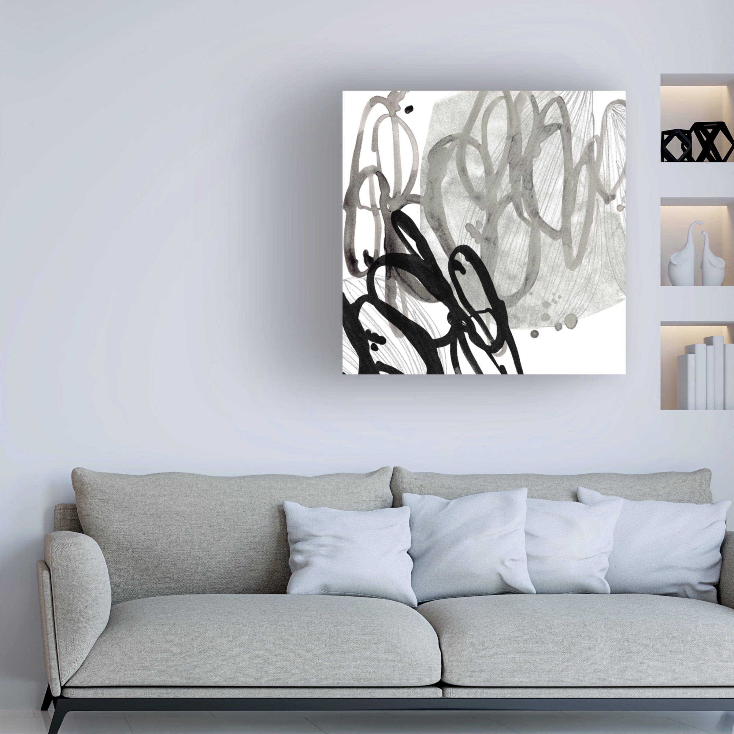 June Erica Vess 'Cellular Journey I' Canvas Art