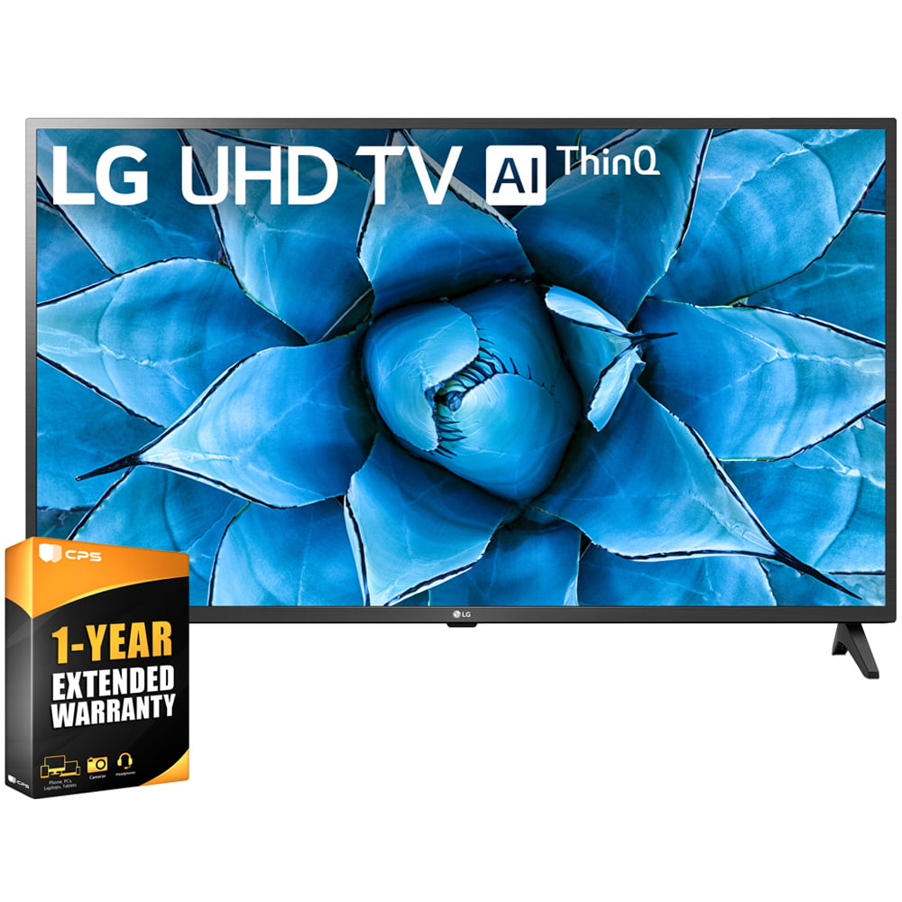 LG 75UN7370PUE 75 inch UHD 4K HDR AI Smart TV 2020 Model Bundle with 1 Year Extended Warranty(75UN7370 75&quot; TV)