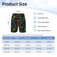 thumbnail image 4 of Cauagu Play Game Start Print Swim Trunks for Men,Youth Boys Swim Shorts Compression Liner Beach Shorts Boys' Swimming Shorts 7-20 Years Bathing Suit-Medium, 4 of 7