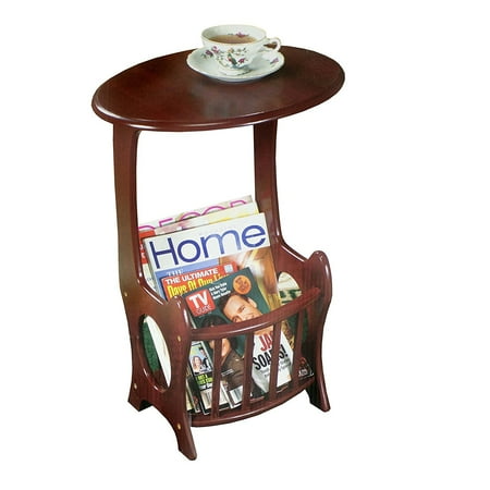 Wooden Magazine Table - Wood End Table Magazine Rack Table ... Wooden Magazine Table - Wood End Table Magazine Rack Table ...