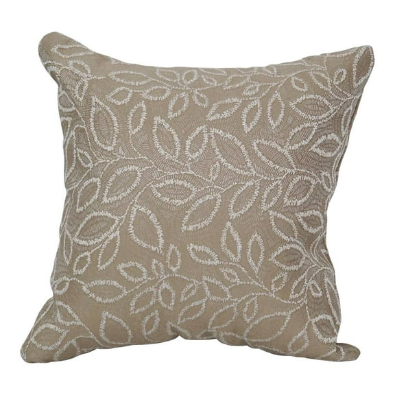 17-inch Jacquard Throw Pillow with Insert 9910-S1-ID-091