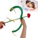 thumbnail image 4 of FELTECHELECTR 1 juego de flecha y arco de Cupido, accesorios para disfraz de Cupido, accesorios para cosplay de Cupido, suministros para fiestas, 4 of 5