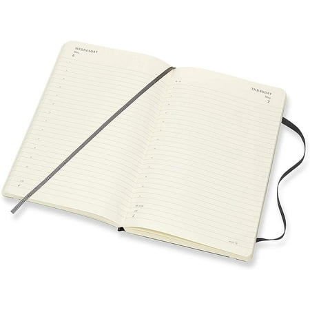 Moleskine 2020 Daily Planner, 12M, Large, Black, Soft ...