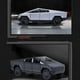 thumbnail image 5 of Camiones de juguete para niños pequeños, niñas, 1/32, camioneta pickup fundida a presión, modelo de coche, juguete de metal fundido a presión con luz, modelo de camión, vehículos para niños, coleccion, 5 of 5