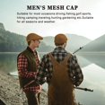 thumbnail image 6 of Minzimin Men's Mesh Cap Breathable Summer Newsboy Hat Adjustable Beret Cabbie Driving  Hats, 6 of 7