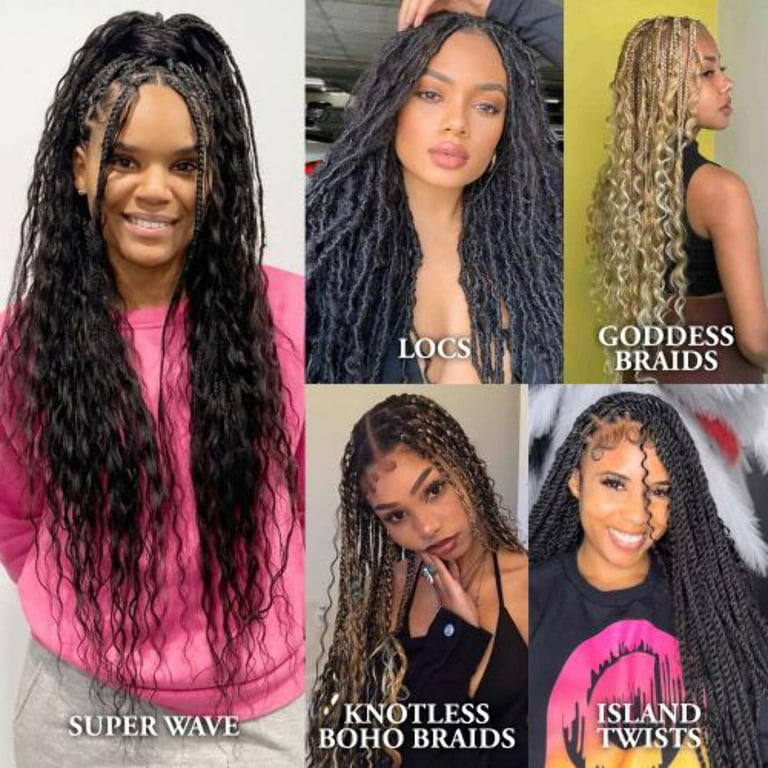 Human Hair Braids Milky Way Que Deep Bulk 18 1B