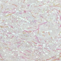 1 set Plastic Shred Filler for Gift Wrapping Easter Basket Filling White 3x0.1mm