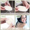 thumbnail image 3 of Almohadilla exfoliante corporal de lufa para baño y ducha, 50 unidades, 3 of 6