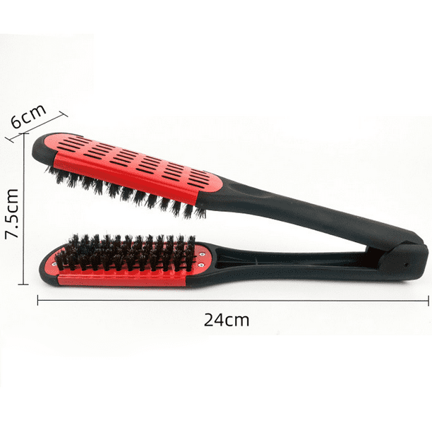 Straightening Brush Ceramic with Nylon Bristles for Thick Coarse Hair Use for Smoothing and Straight Hair Styles Walmart