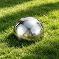 thumbnail image 6 of YuanGuangQ Stainless Steel Semi Circular Ball, Metal Gazing Sphere for Table Decor, Decorative Polished Ornament for Room Shelf Centerpiece, 6 of 6