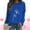 C-Blue, variant on Baqcunre Crewneck Sweatshirts Print Round Neck Pullover Tops Long Sleeve Workout Shirts Loose Blouse Valentine Day(Black S-XXL),Womens Sweatshirt Womens Tops Valentine'S Day Shirts For Women