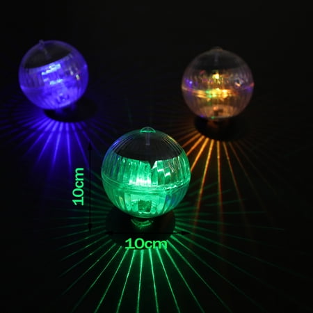SAYFUT Solar Floating Pool Lights Submersible Swimming Pool LED Lights Waterproof Pond Light with Multi Color Changing LED Globe Night Light for Gargen Swimming Pool Tub Party Home Decor
