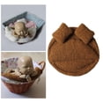 thumbnail image 4 of Accesorios de fotografía para recién nacidos, relleno de cesta, manta de fondo, disfraz, foto, piel suave y cómoda tudio fotográfico de recién marrón, 4 of 8