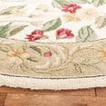 thumbnail image 5 of Safavieh Chelsea Bosworth Oriental Area Rug, Ivory/Beige, 4' x 4' Round, 5 of 14