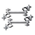 thumbnail image 2 of jinwen Aluminum Alloy Fishing Chair Umbrella Stand Outdoor Practical Sturdy Bracket Quantity 2, 2 of 9