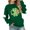 1-Green2007, variant on WOYY St. Patrick's Day Sweatshirts for Girls Casual Clover Graphic Soft Pullover, Sizes 3-14
