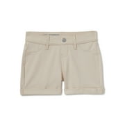 Wonder Nation Girls French Terry Shorts, Sizes 4-18 & Plus