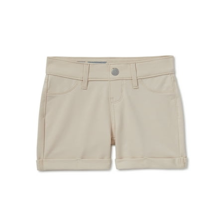 Wonder Nation Girls French Terry Shorts, Sizes 4-18 & Plus