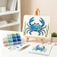 thumbnail image 4 of Sea Glass Art Diy Kit,Diy Sea Glass Mosaic Art Kit,Ocean Inspired Themed Frosted Sea Glass Craft Kit with Wooden Easel,Coastal Home Decor Creative Handmade Gift, 4 of 5