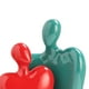 thumbnail image 2 of Pareja abrazando modelo abstracto pareja estatua decoración moderna abrazando pareja estatuilla Likrtyny Libre de BPA, 2 of 3
