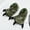 Light green-Dinosaur Paw, variant on Cozy Critters Animal Paw Slippers for Adults - Fun Furry Footwear, Soft Costume Slippers for Indoor Comfort (Lion Paw)