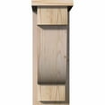 thumbnail image 2 of 7 1/2"W x 12"D x 20"H Alpine Smooth Corbel w/Backplate, Douglas Fir, 2 of 9