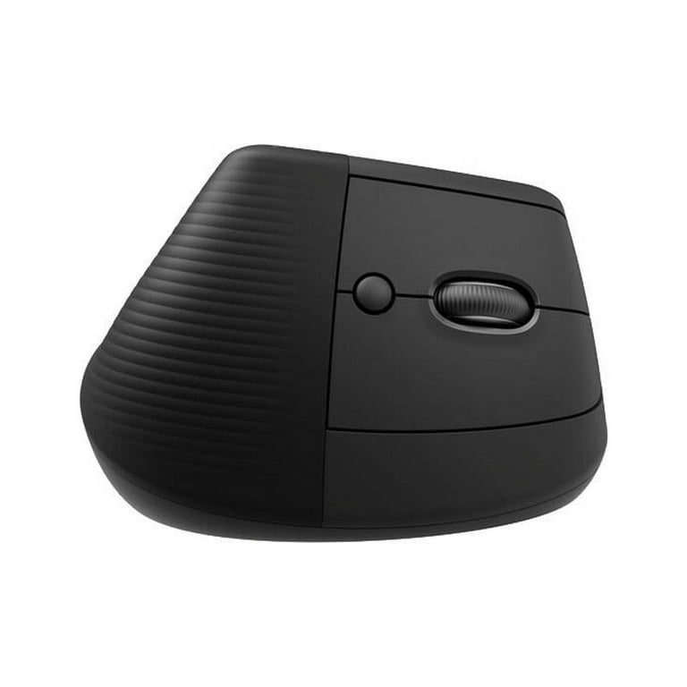  Logitech Lift - Mouse ergonómico vertical, inalámbrico,  Bluetooth o Logi Bolt receptor USB, clics silenciosos, 4 botones,  compatible con Windows/macOS/iPadOS, portátil, PC, grafito : Electrónica