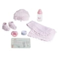 thumbnail image 3 of Real Girl Baby Doll 15 | Anatomically Correct | JC Toys - La Newborn | Made in Spain | Pink Knit Outfit & Accessories | Ages 2+, 3 of 5