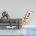 thumbnail image 2 of Figuras de búho,Figuras de búho,animales artificiales,artesanías,decoración del hogar,Estatua,Bandeja para servir estatuas,decoración del hogar,manualidades,Escultura de resina, 2 of 8