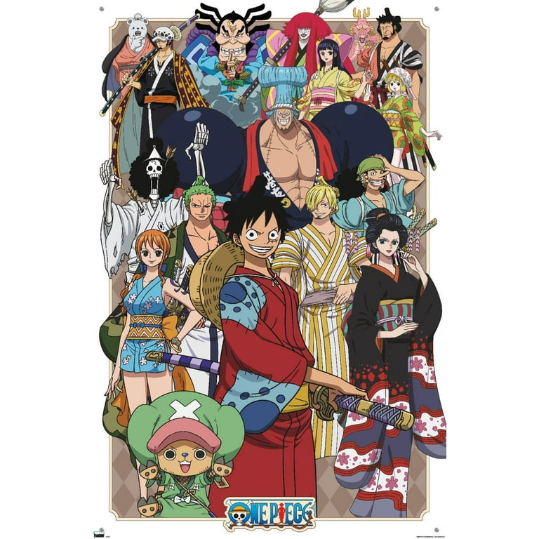 One Piece - Alliance Wall Poster with Push Pins, 22.375