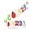 B, variant on Yulin 0.87inĂ—5yd Teacher Ribbon for Gifts, Apple Pattern ABC Pencil Ribbons, Ruler Ribbon Decorations for Gift Wrapping Crafts, Hair Wreaths, Flower Bouquet, DIY Crafting, A