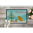 thumbnail image 2 of Carolines Treasures CK4483MAT Norwich Canary Merry Christmas Door Mat Indoor Rug or Outdoor Welcome Mat 18x27 Doormat, 2 of 4