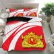 thumbnail image 1 of Myanmar Escudo de Armas Juego de cama Cricket RLT7, 1 of 5