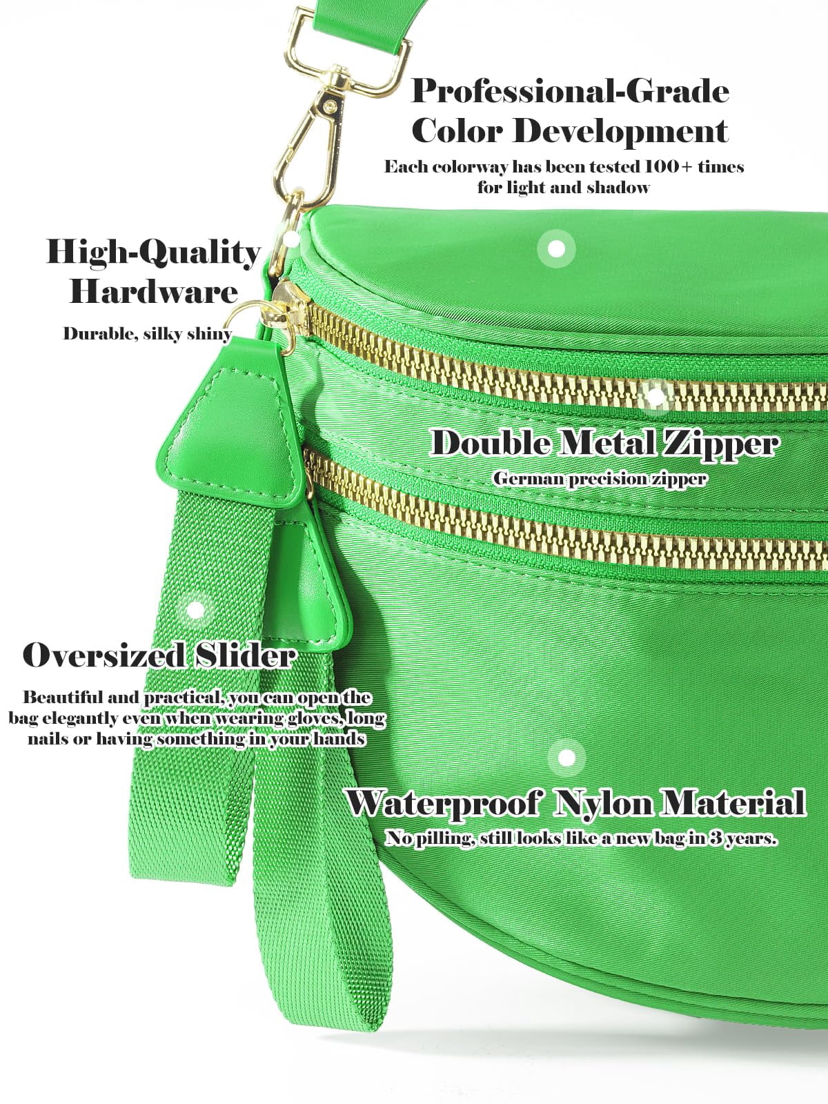 Pure Colour Crossbody Bag Bum Bag for Women,Spacious Wallets Purses Chest Belt Bum Bag,Oversized Bum Bag