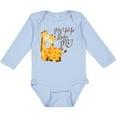 thumbnail image 3 of Inktastic My Yaya Loves Me Boys or Girls Long Sleeve Baby Bodysuit, 3 of 5
