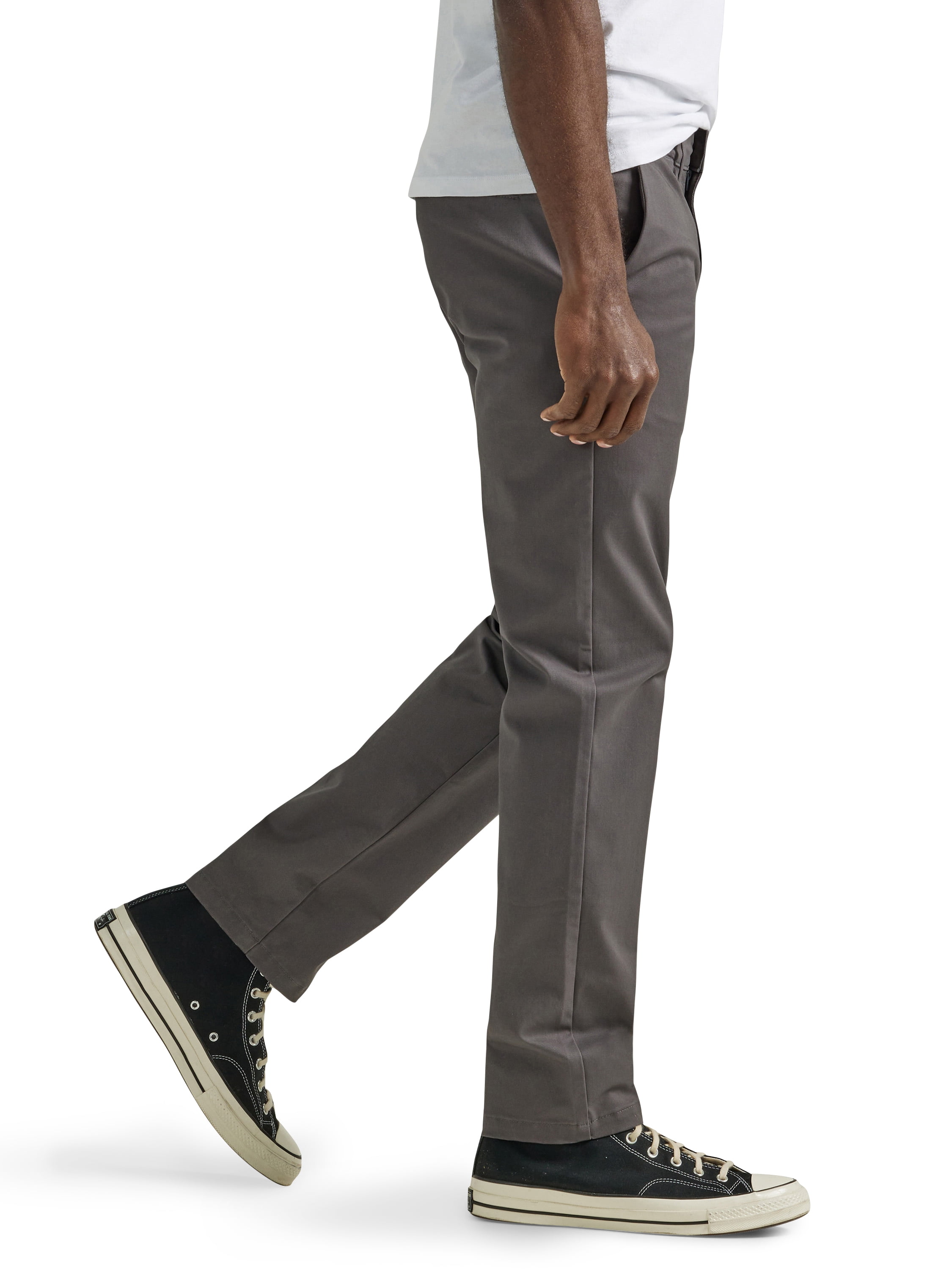 Lee® Men's Legendary Flat Front Slim Straight Pant with Wrinkle Resist
