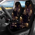 thumbnail image 3 of Pzuqiu Gold Butterfly Car Seat Covers Softy, Easy to Install, Suitable for SUV Seats, Fit for Trucks, 3 of 10